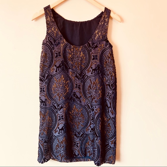 Loft | Mystic Velvet Swing Dress - Picture 4 of 8